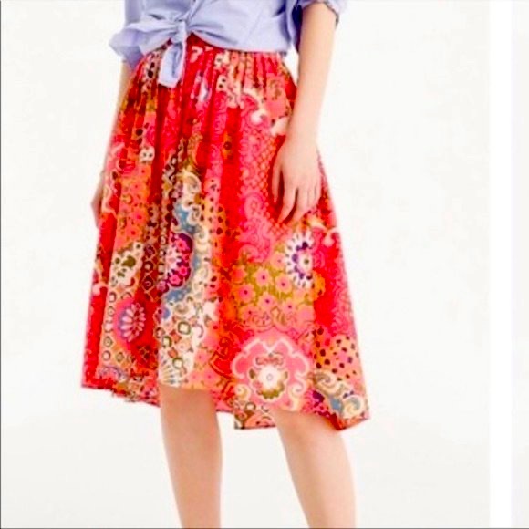 J. Crew Skirts Nwt Jcrew Pleated Skirt Poshmark